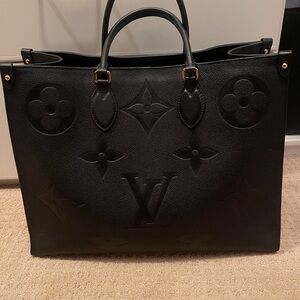 Louis Vuitton Empreinte Monogram Giant Onthego GM Black